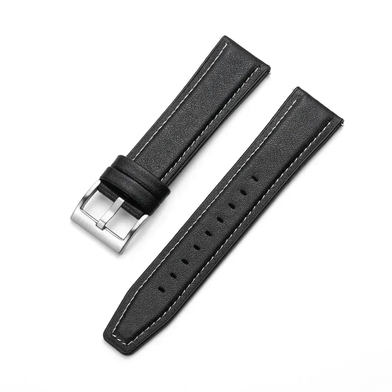 Premium Silicone Leather Wrist Band - Elegant Strap Bracelet