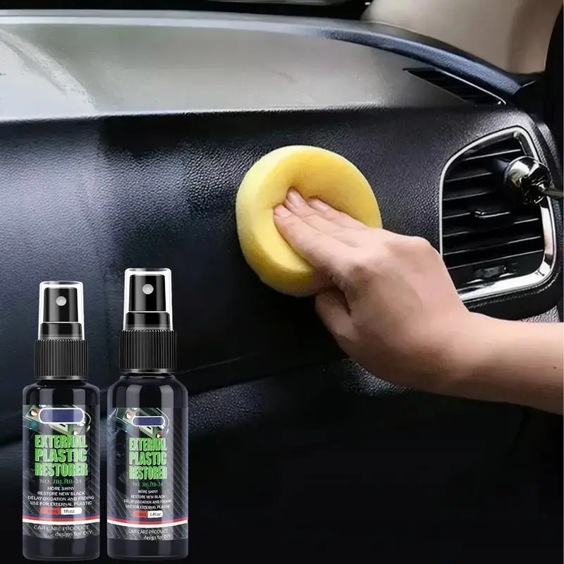 

Car Restoring Liquid Interior Restorer Coating Agent Cleaning Supplies Car Detailing Revitalizing Agent Trim Coat For Cars