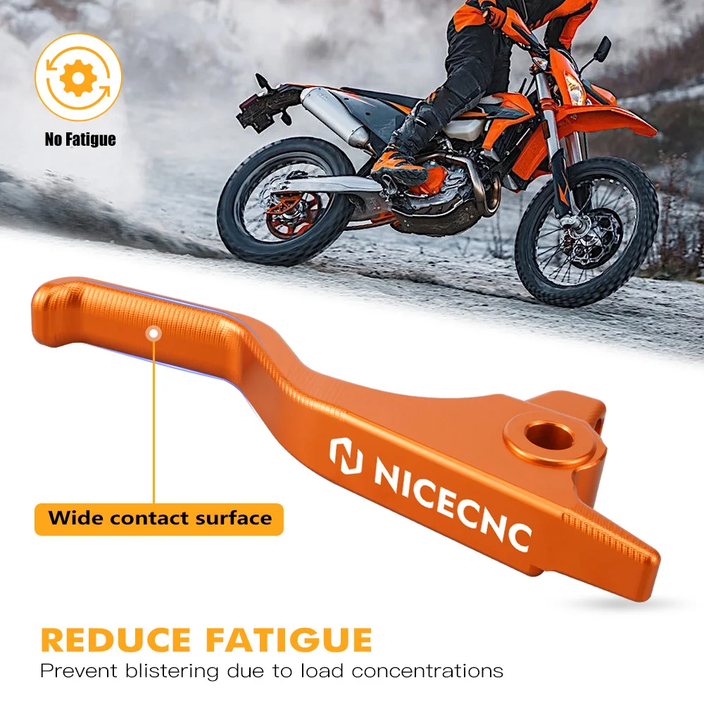 

Короткий тормозной рычаг NICECNC для KTM SX SXF 125 200 250 300 350 400 450 XC125-500F XCW EXC EXCF Заготовка алюминиевый станок с ЧПУ