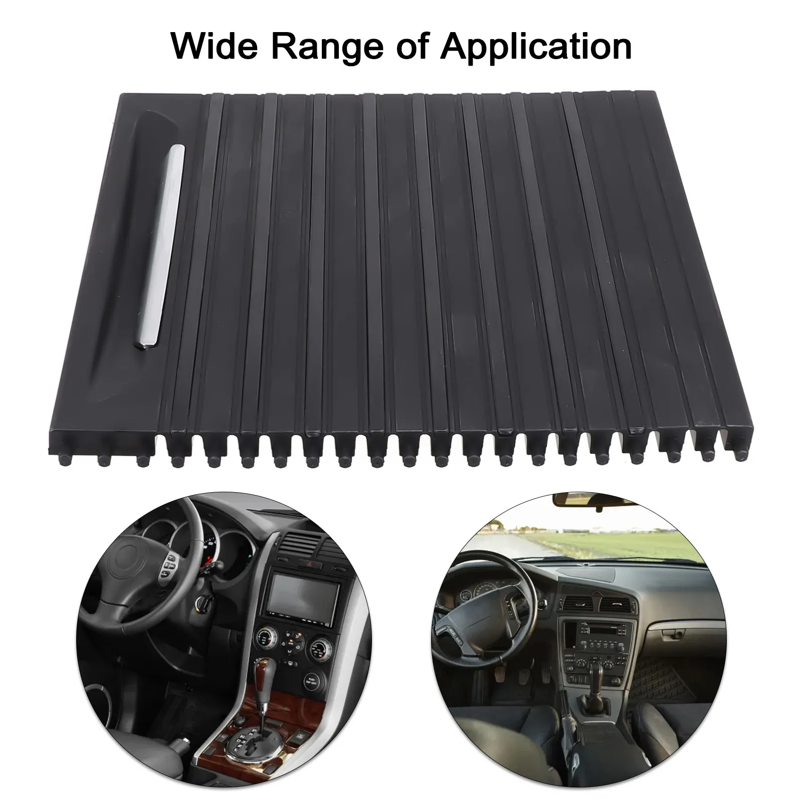

Tray Cup Holder Console Cup Holder Roller Cover 51169251973 ABS Black Blind Cover Car Accessories Interiors Car
