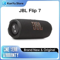 JBL Flip 7 Portable Bluetooth Speaker Waterproof Drop Proof AI Boost Sound 16H Playtime PushLock Interchangeable Accessories