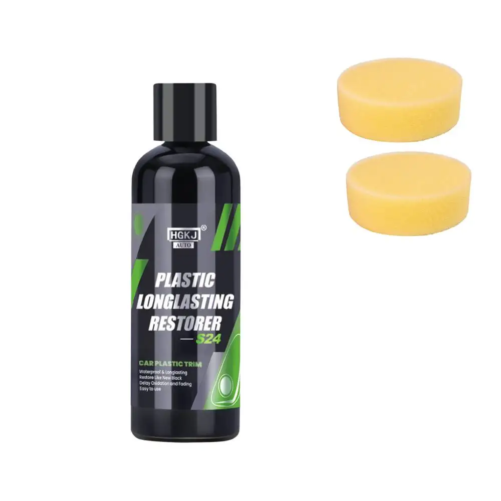 Hgkj 50ml Car Plastic Restorer Car Cleaning Products Long Lasting