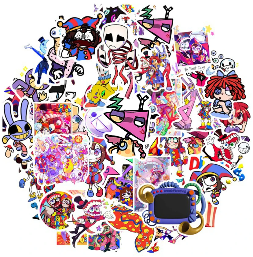 

10/50 шт., детские наклейки для ноутбука, гитары, скейтборда