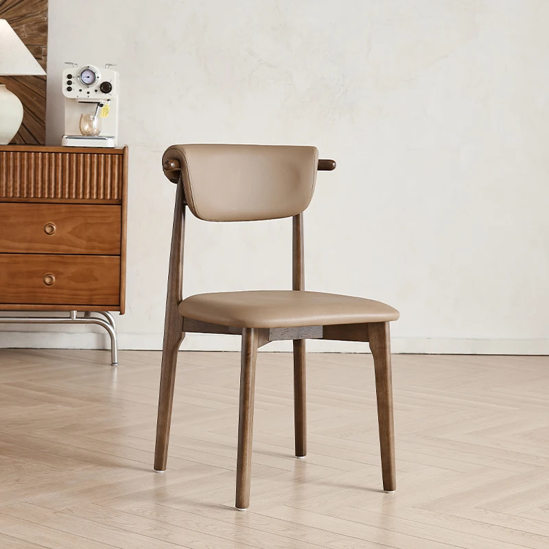

Simple Fancy Dining Chair Kitchen Waterproof Better Wood Dining Chairs Nordic Leather Sedie Sala Da Pranzo Salon Furniture