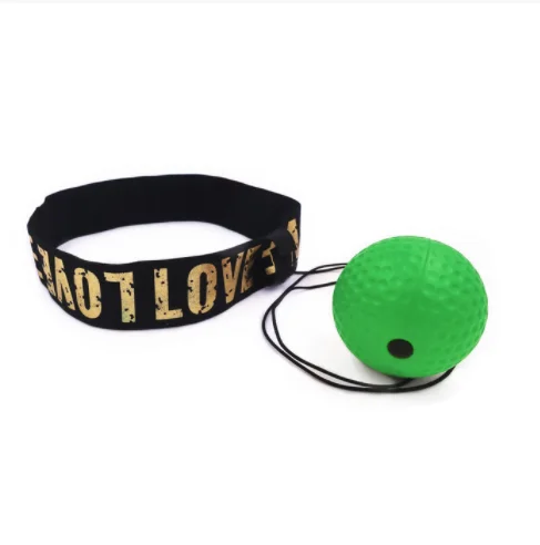 Head-Mounted Boxing Reflex Ball for Fitness Training & Speed Practice