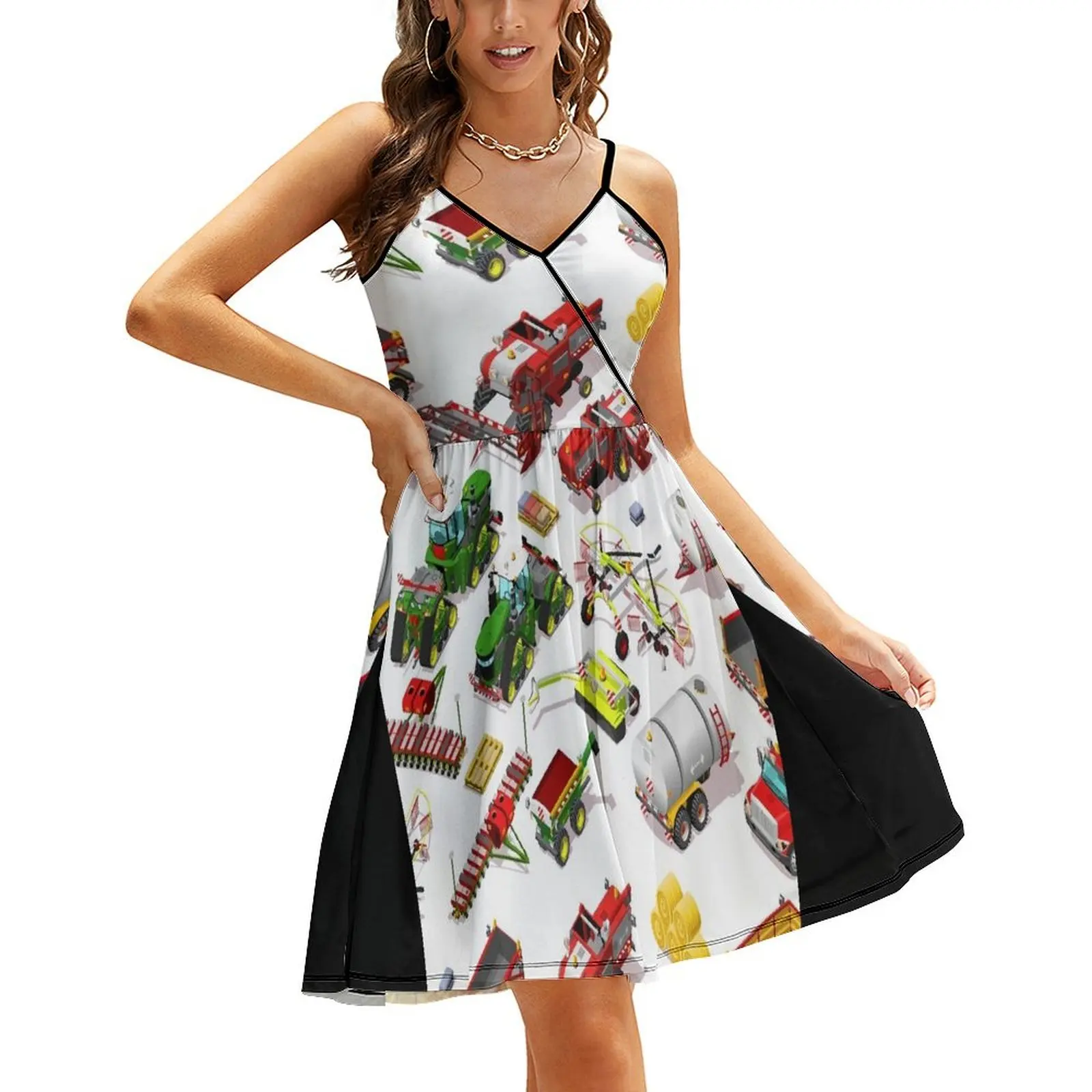 

Изометрическое платье на бретельках для фермерских автомобилей, вечернее платье, женские платья для торжества