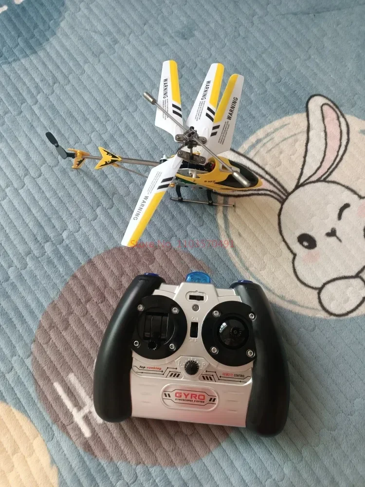 New 20cm Syma Remote Controlled Helicopter S107g Three Channels Twin Paddle Multi-Function Remote Control  Plane Toy Model Gift 6