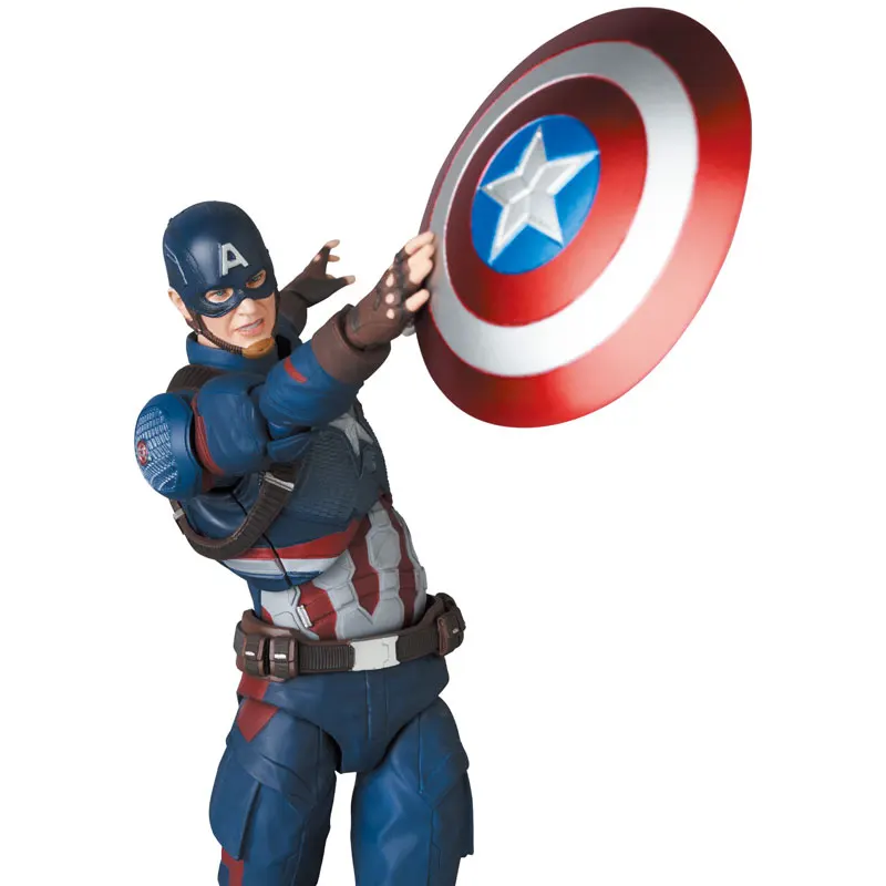 In Stock Original Medicom Toy MAFEX No.130 Steven Rogers MAFEX 