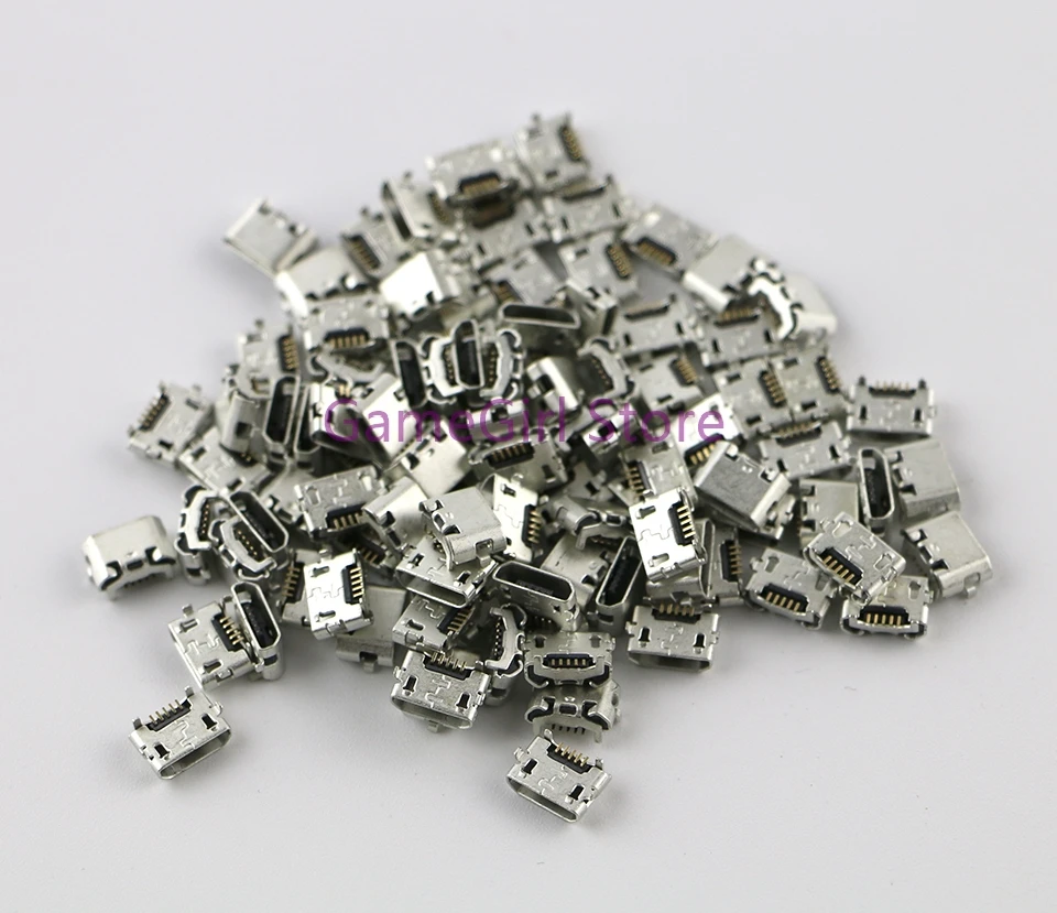 【COOL】 10pcs Short Pin Long Pin Power Connector Charger Socket Charging Port For 4 PS4 Replacement.