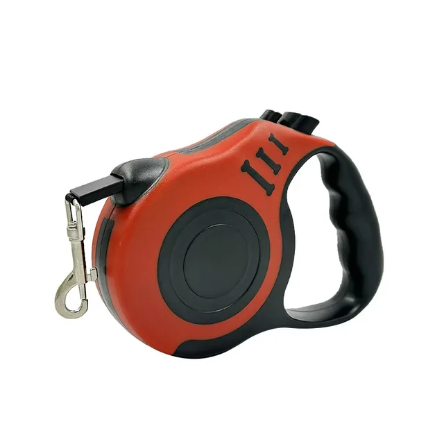 Pet Traction Device, Pet Dog Automatic Retractable Traction Rope, Bone Printed Dog Walking Rope, Dog Chain, Dog Rope 2