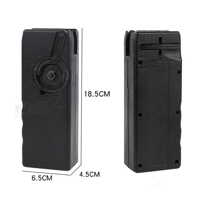 M4-1000 스피드 로더(소음 감소 실리콘 패드 포함) 6mm BBS M4 핸드 크랭크 탄창용 내구성 플라스틱 퀵 BB 로더