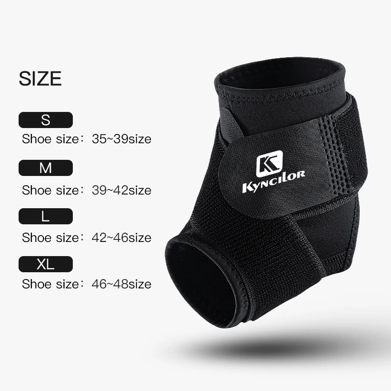 1Pcs Adjustable Compression Ankle Braces Support, Strong Ankle Sports Protection, Stabilize Ligaments-Eases Swelling Sprained