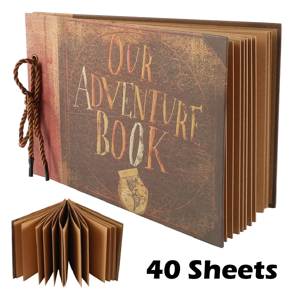 Retro Memory Books 40 Pages: A Escolha Ideal para Scrapbook