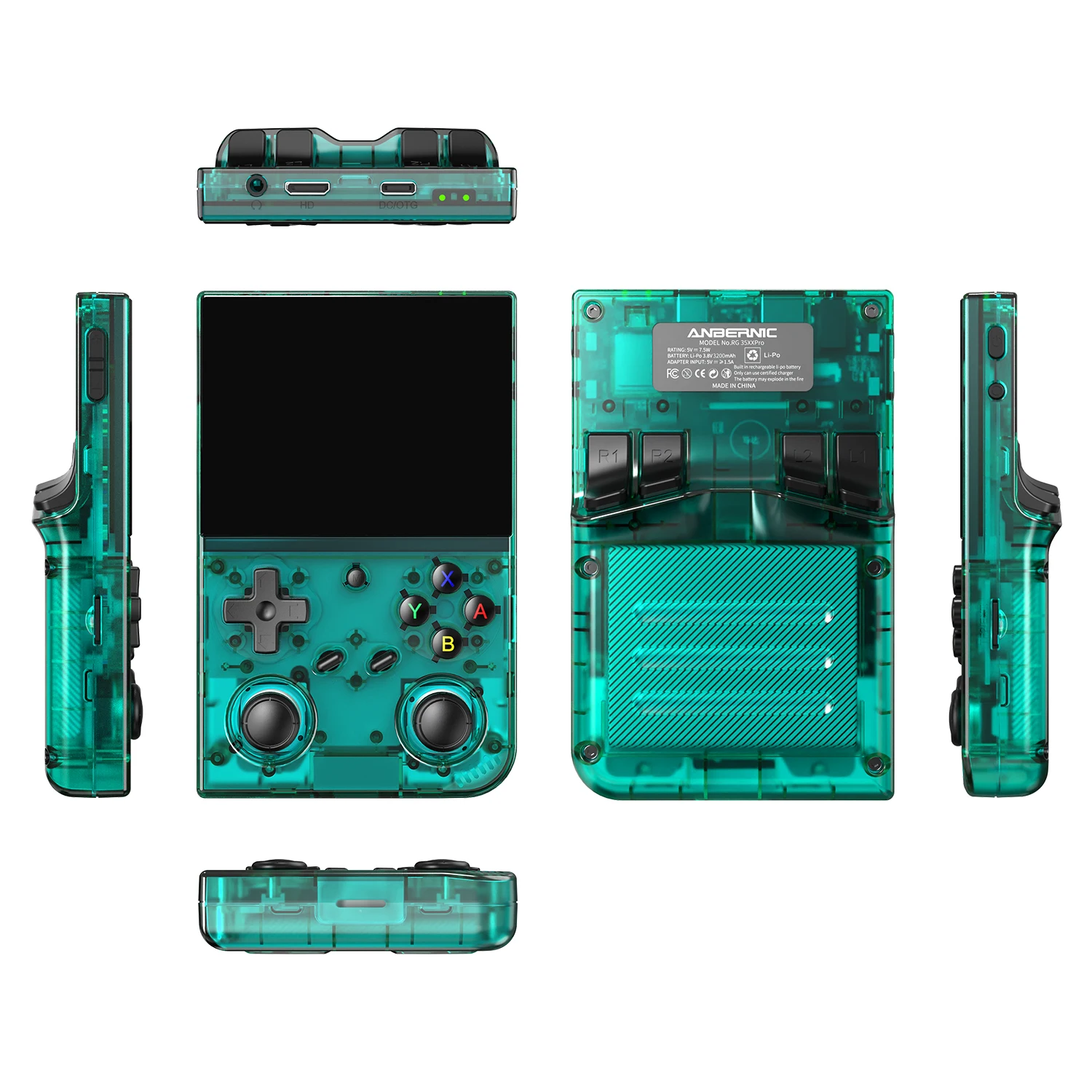 Anbernic Rg35xx Pro Retro Handheld Game Console Linux Os Player_voghion.com