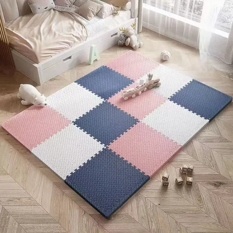 Baby Play Mat 12PCS Thick 1.2cm Tatame Playroom Floor Noise Puzzle Crawling