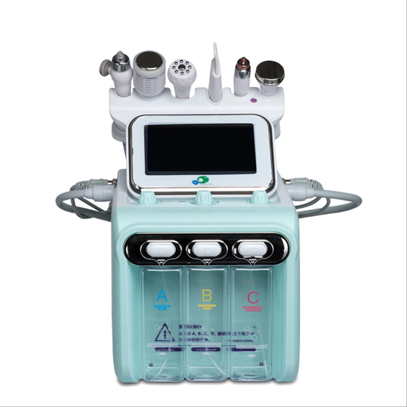 

Home Use 6 In 1 Deep Cleaning Facial Water Dermabeasion Machine Water Jet Hydro Diamond Facial Clean Dead Skin Removal
