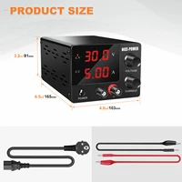30V 5A Lab DC Power Supply Adjustable AC100-240V Mini Variable Switch Digital Bench Voltage Regulator Home Appliance Maintenance - Image 6