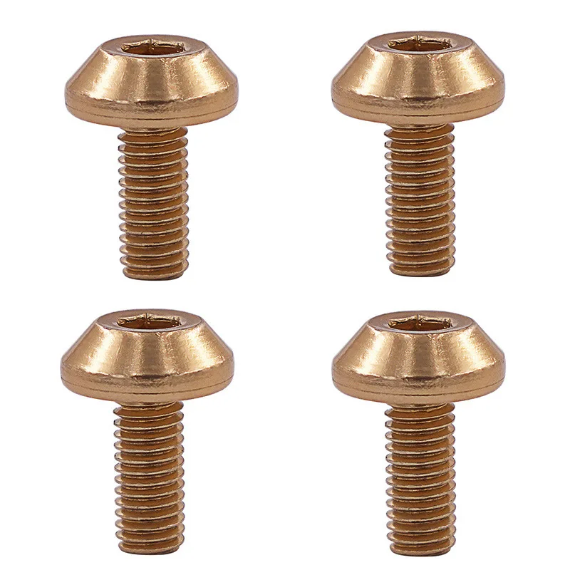4Pcs Fahrrad Wasser Flasche Käfig Bolzen Radfahren Zubehör Wasserkocher Halter Aluminium M5 Schraube Griff Fahrräder Teil für MTB Rennrad – Detail 7
