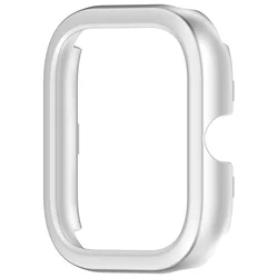 Durable Hollow Protective Case - Premium PC Material Cover & Decoration for Redmi Watch 5 4 (Silver)