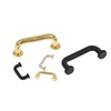 1Set 1:12 1:6 Mini Pulls Handles DIY Dollhouse Drawer Cabinet Door Handle Furniture Knobs Miniaturas Accessories Decorative Door 6