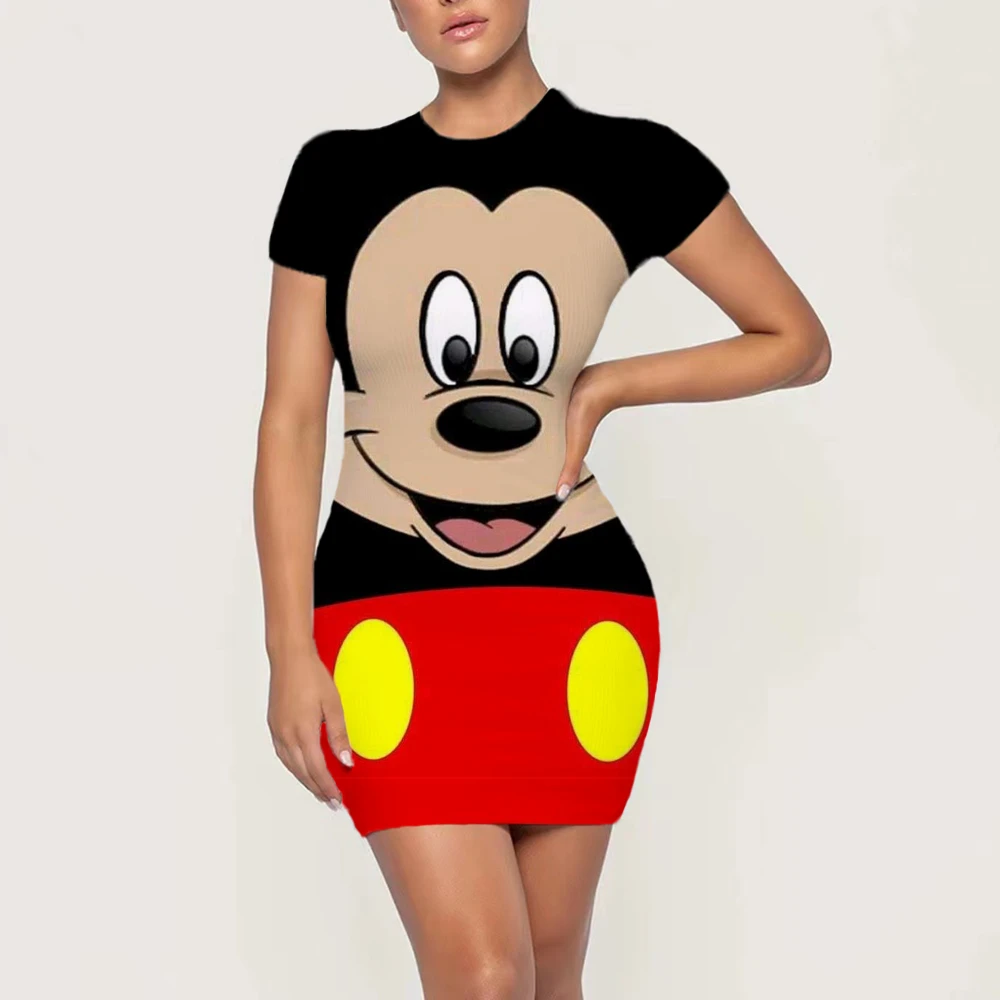 mickey wearing a dress