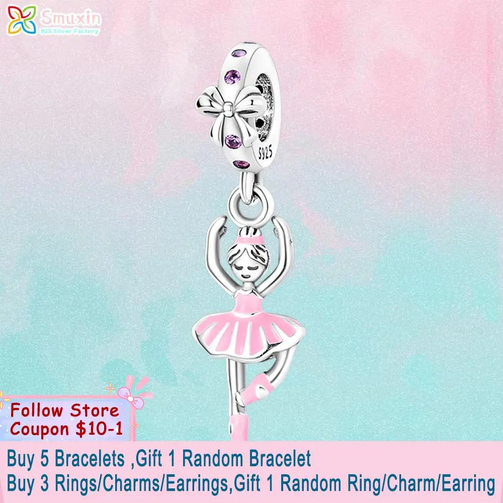 

Подвеска-Шарм для балерины, подходящая для браслетов Pandora