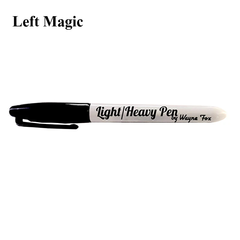 

Light and Heavy Pen Magic Trick Gimmick Props by Wayne Fox Prediction Magia Magician Stage Street Illusions Mentalism Funny
