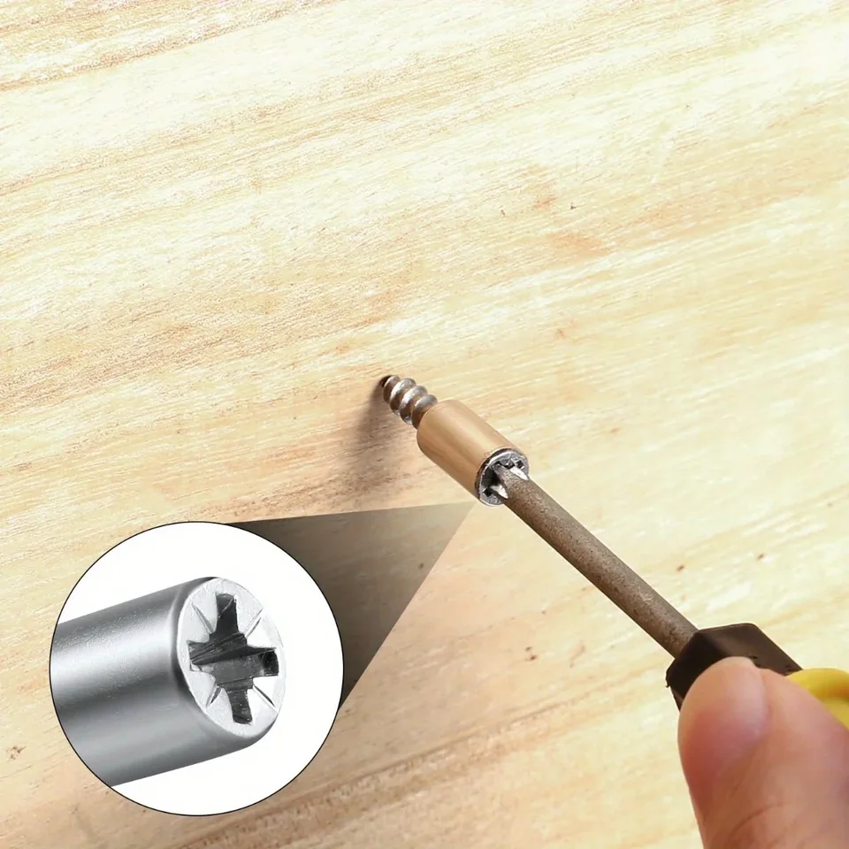 10 Selbstschneidende Schrauben Für Schrank & Regale - Silber Regalstifte