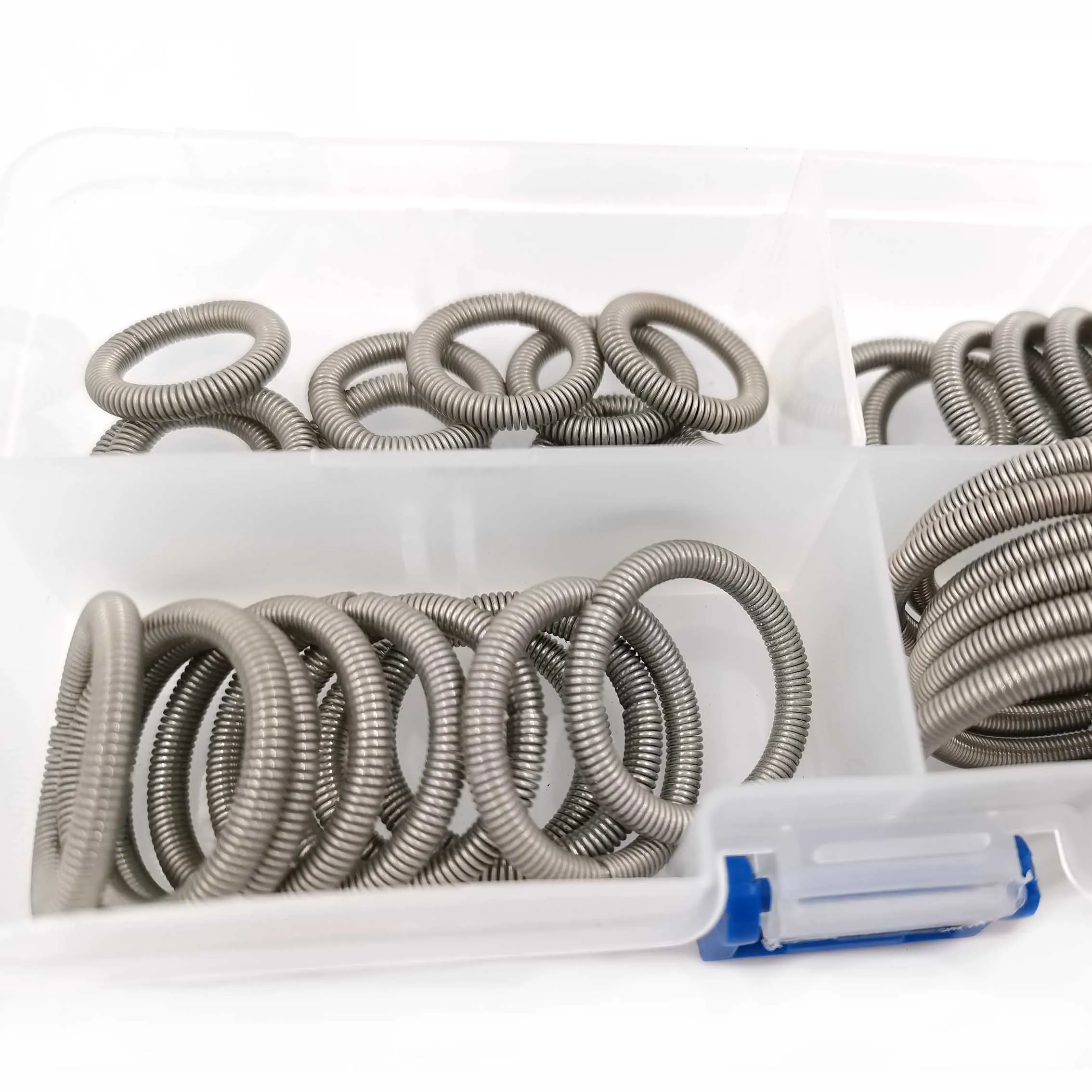A/C O-Ring Sealing Washer Gasket Kit For A/C System Leak Detection Pipe Joint Transit Plug Coil Tension Spring Ring