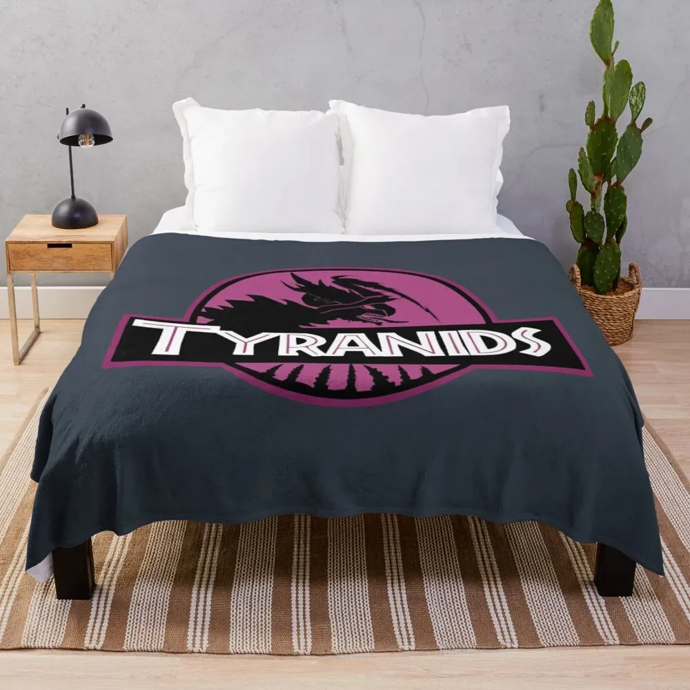 Camicia Tyranid Cool Gift Throw Coperta Coperte Per Letto Fluffys Grandi Coperte