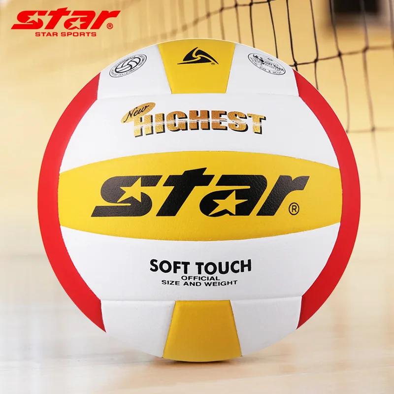 star-volley-ball-le-plus-haut-pu-d'entrainement-durable-competition-taille-5-adulte-volley-ball-vb425-34