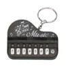 Fashion Electronic Finger Piano Keychain Toy Portable Musical Instrument Toy Piano Keychain for Key Backpack Hanging Decoration 1