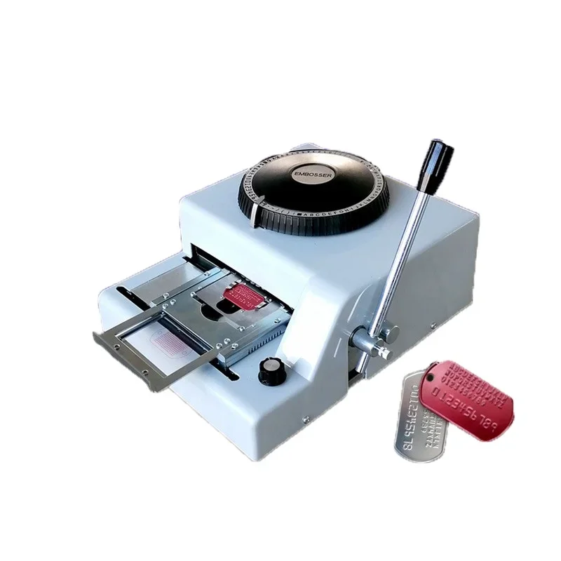 

PVC Card Embosser manual embossing machine cheap plastic card make machines Stamping Machine