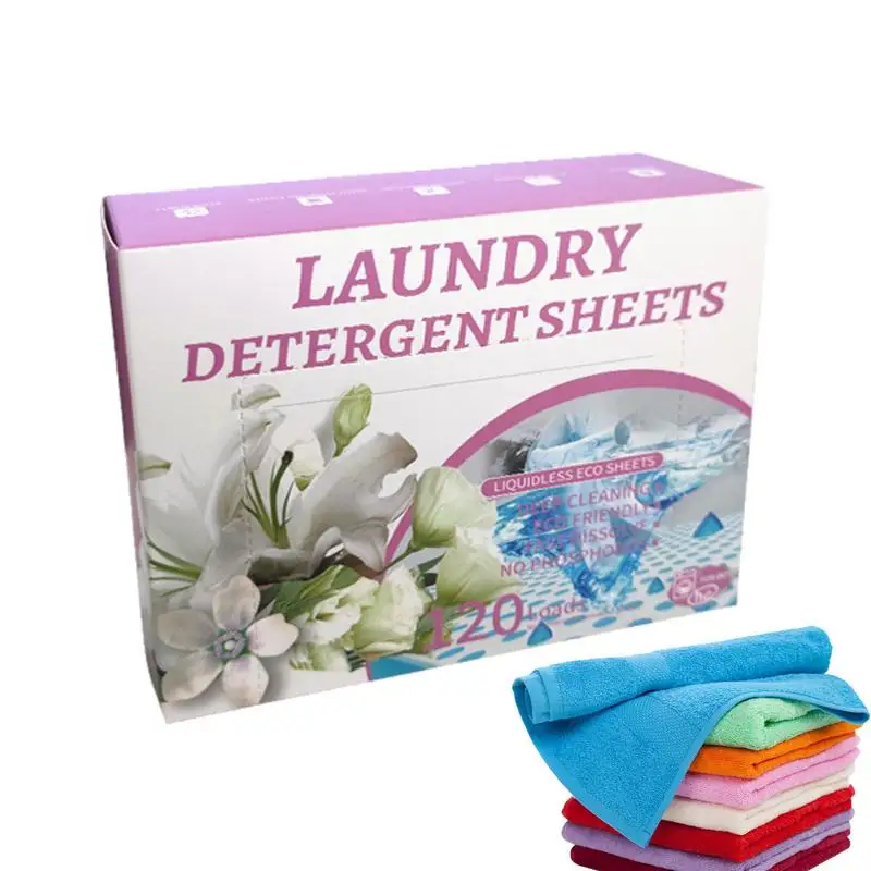 Plant Based Laundry Detergent Sheets 60 Loads