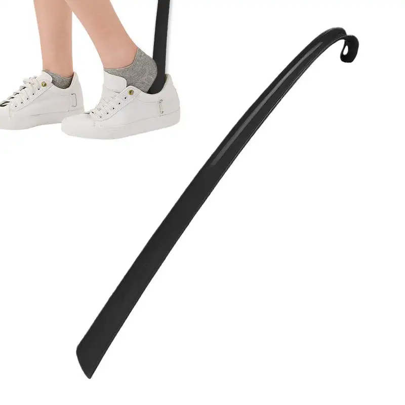 Long Shoe Horn Shoehorn Long Handle for Seniors Extra Long Metal Shoehorn for Boots Men Women Kids
