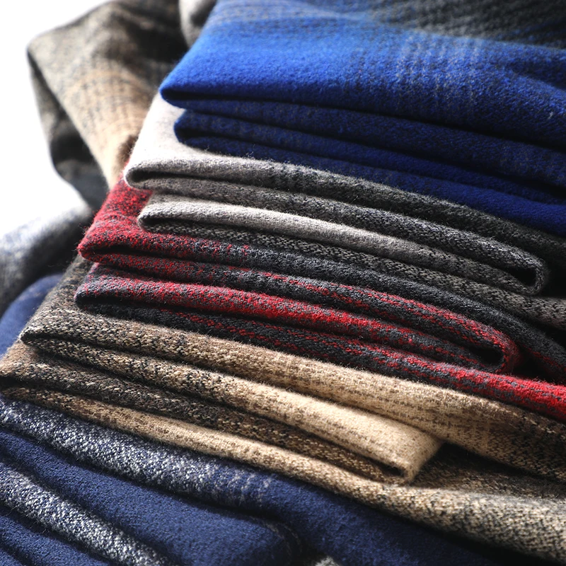 Los Angeles Retro West Coast Plaid adient Street Floing Long Sve irt ex Stand Fit Spring Youth Trend Pookytage