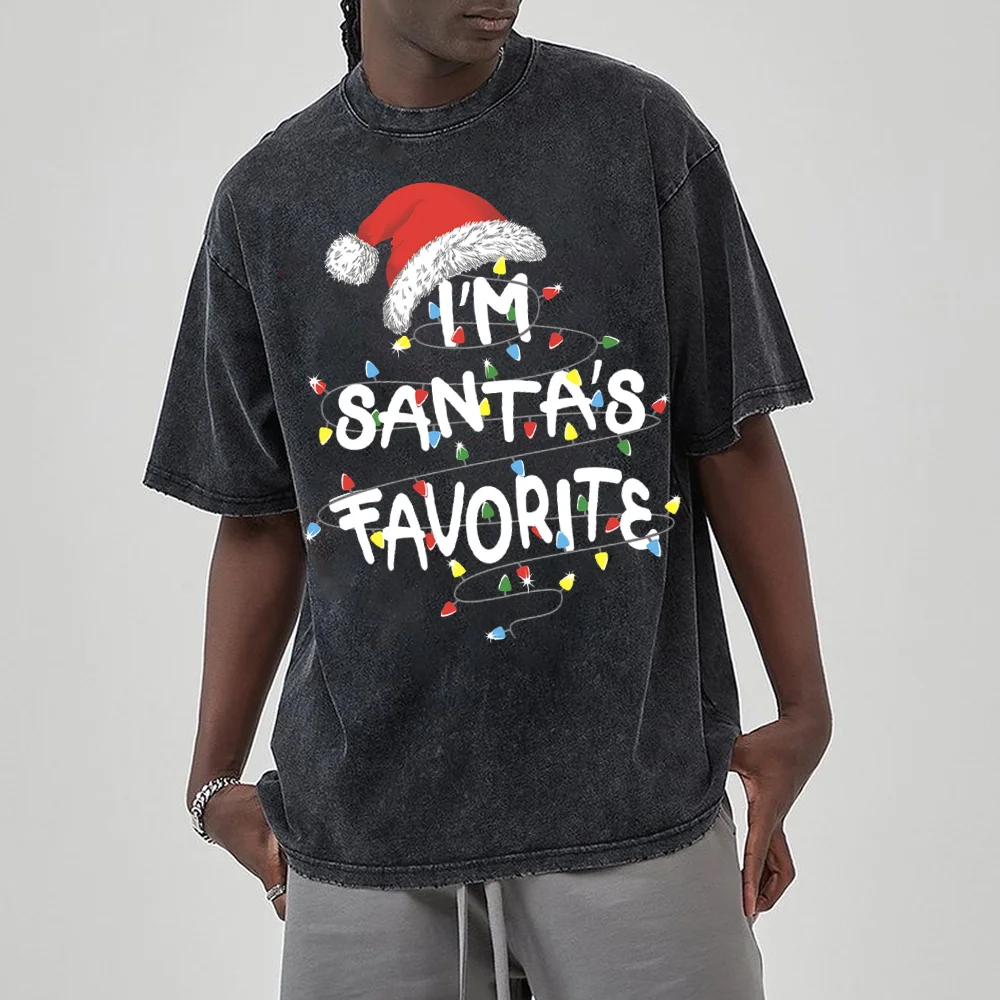 

Футболка женская хлопковая оверсайз с принтом «Рождественская шапка»