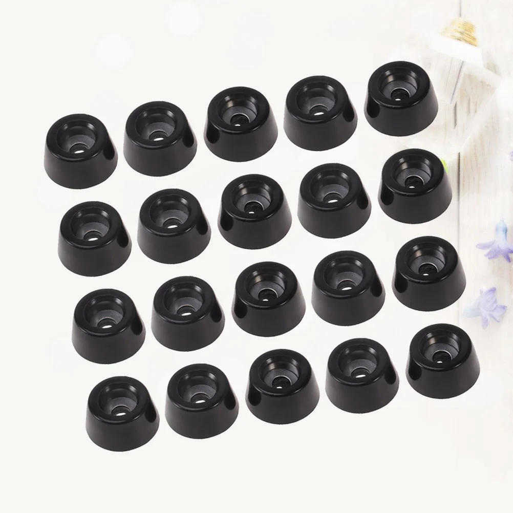 

20 PCS Silicone Chair Leg Covers Table Feet Protector Boots Caps Protectors Round Shape