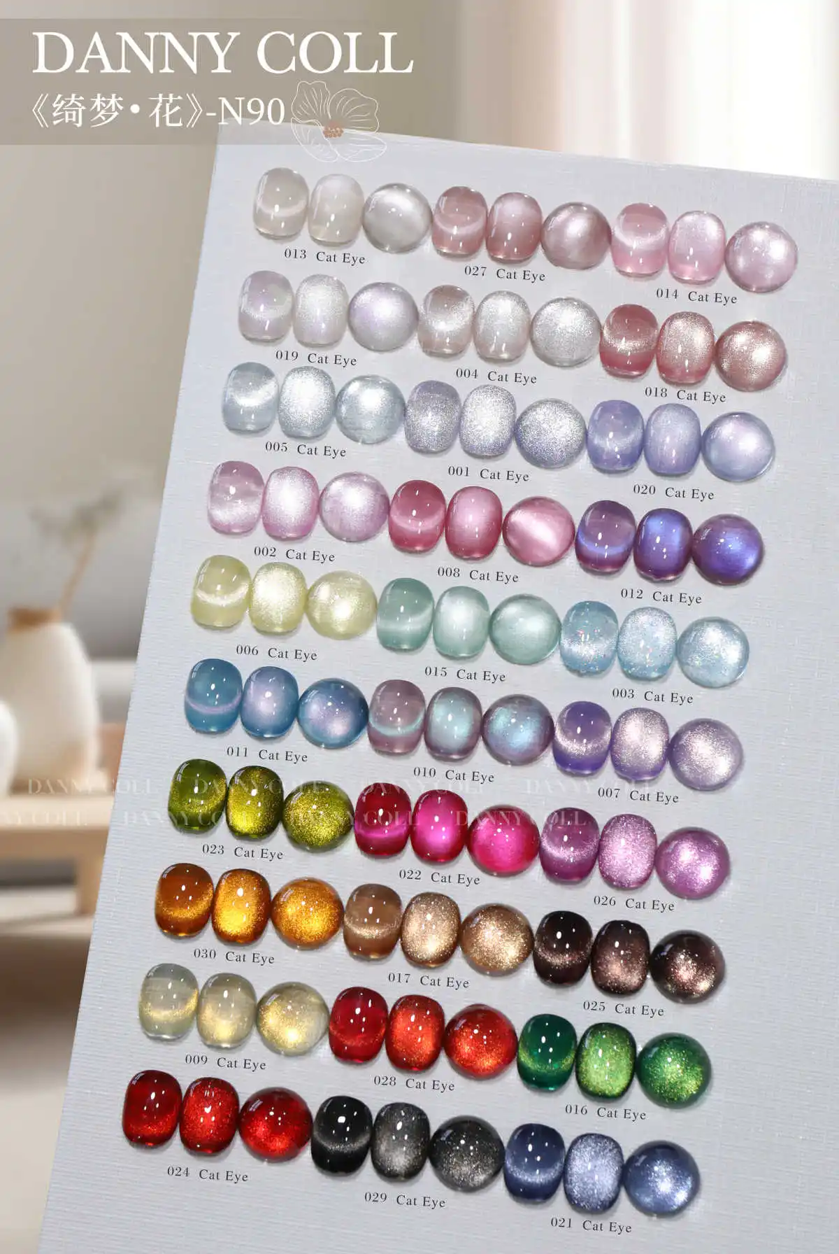 DANNY COLL Multicolor 30 Colors Moonlight Cat Eye Nail Gel Set 2025 New Hot  Sale Nail Art Non-toxic UV Gel Nail Salon Wholesale - AliExpress