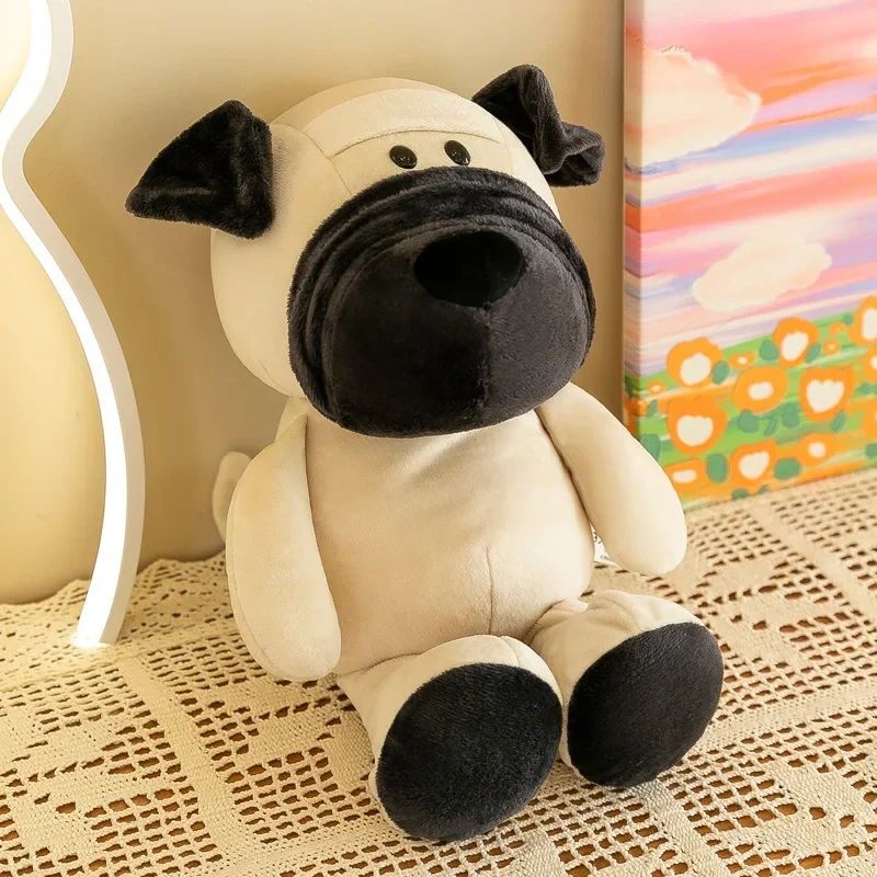 thumbnail image 1 of Peluche de animales del bosque kawaii de 25 cm, muñecos para dormir para niños, muñecos realistas de jungla, león, tigre, elefante, mono, mapache, 1 of 5