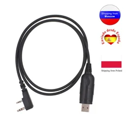 ANYSECU USB-K1 USB K1 Plug PC Programming Cable for Baofeng 2-Way Radio UV-5R BF-888S ANYSECU TYT Quansheng TH-UV8000D