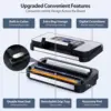Precision Pro Vacuum Sealer, with 10-in-1 Functions, Easy-Lock Handle, Double Heat Seal & Double Pump, Vacuum Sea 4