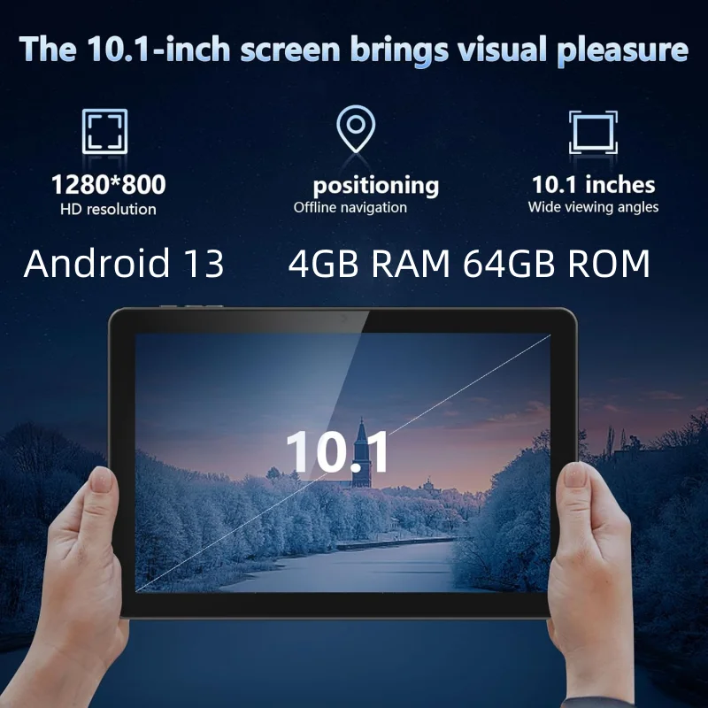 Type-C 10.1 INCH K12 Android 13 Tablet PC RAM 4GB DDR 64GB ROM RK3562 Quad-Core WIFI Dual Camera WIFI Battery 6000mAh 4