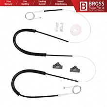 Запчасти для автомобилей Bross BWR477, электрический стеклоподъемник, комплект для ремонта передних левых или правых дверей для Ford Mondeo MK3 2000-2007 Запчасти для автомобилей Bross BWR477, электрический стеклоподъемник, комплект для ремонта передних левых или правых дверей для Ford Mondeo MK3 2000-2007