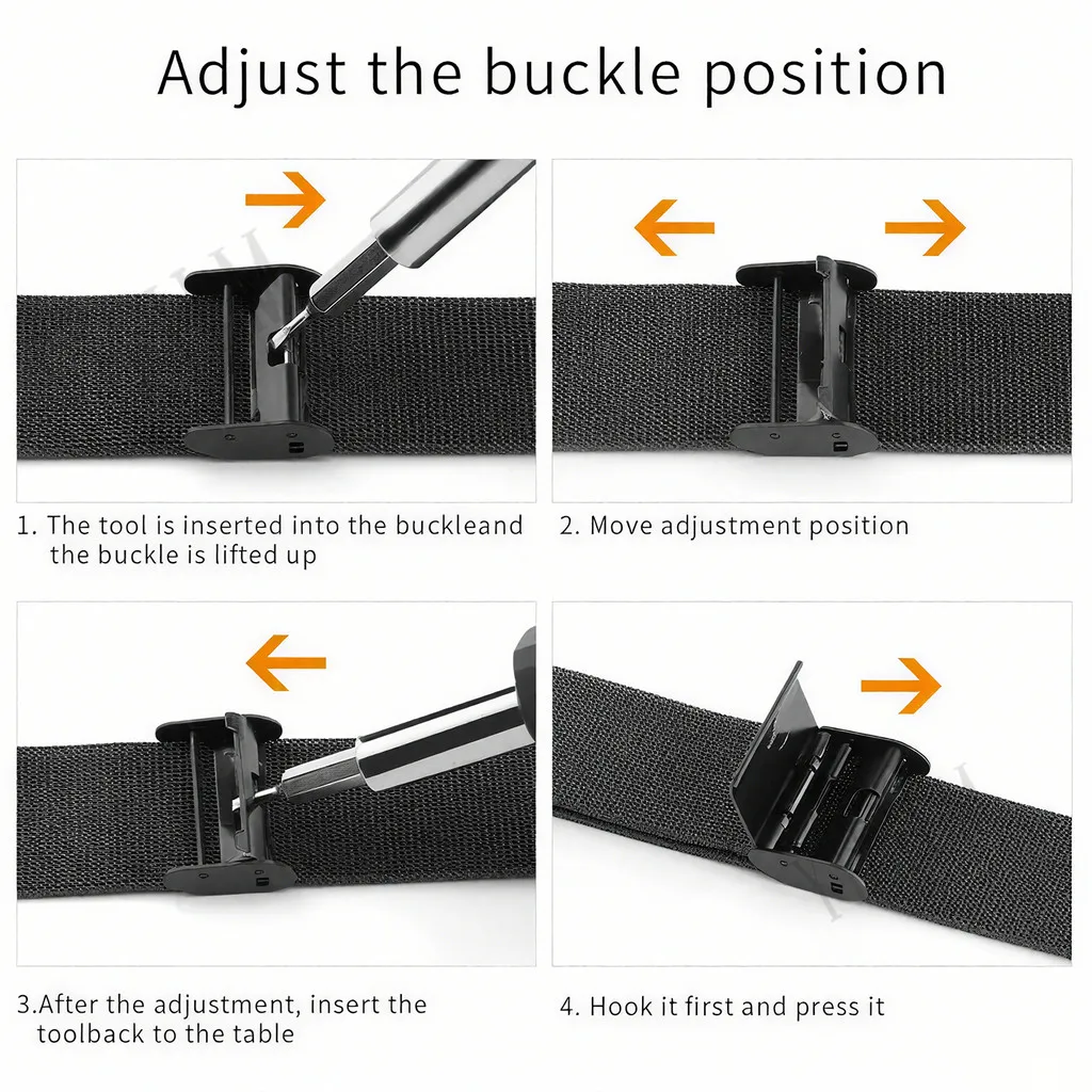 Stainless Steel SmartWatch Band - 18mm Strap Bracelet Wristband Accessory