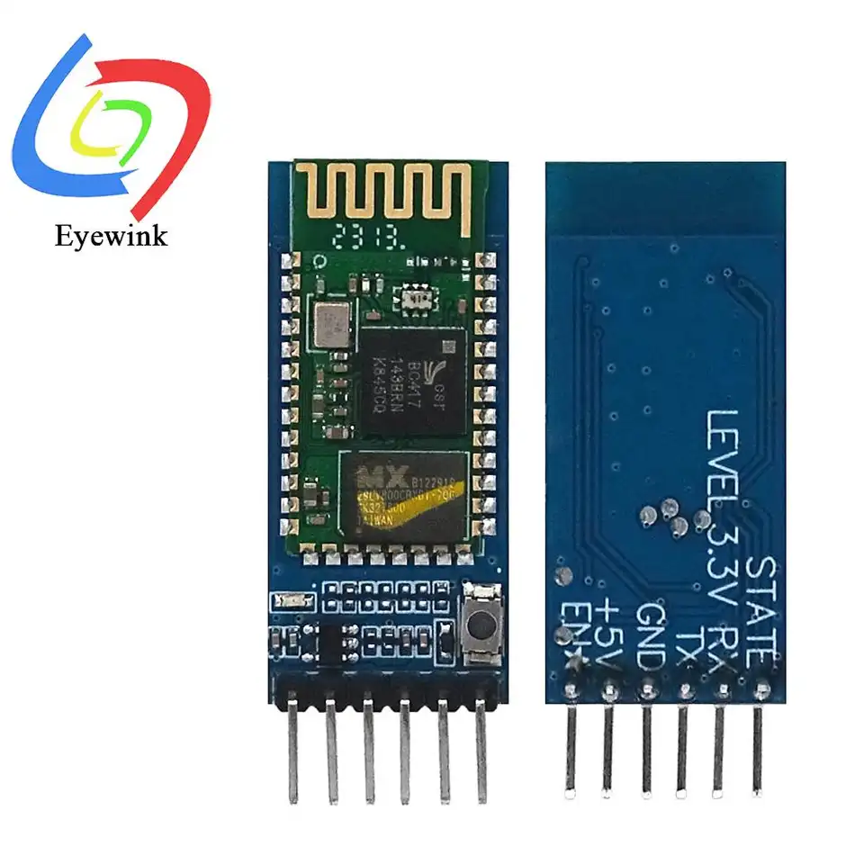 HC-05 HC-06 Master-Slave 6Pin/4Pin Anti-Reverse Integrated Bluetooth Serial Pass-Through Module Wireless Serial for Arduino image 3