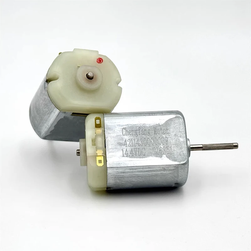 미니 24mm 플랫 전기 모터 FP-280CN-11415 카본 브러시 널링 샤프트 DIY 장난감 청소기 엔진용 6V 9V 12V 14.4V 6100RPM DC