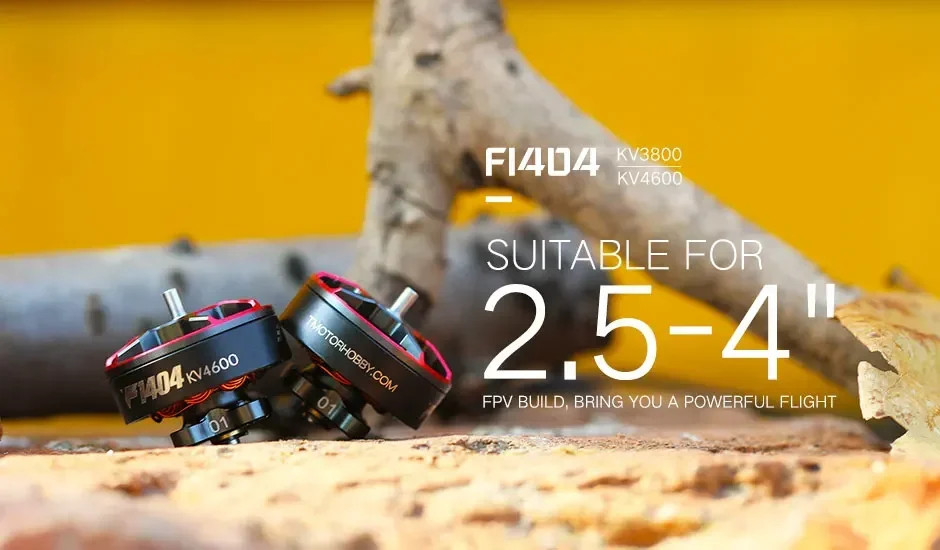 T-MOTOR F1404 2900KV 4-6S 3800KV 4600KV 3-4S Brushless Motor 1.5mm Shaft for RC FPV 2.5-4inch Cinewhoop Racing Drones Parts thumbnail 5