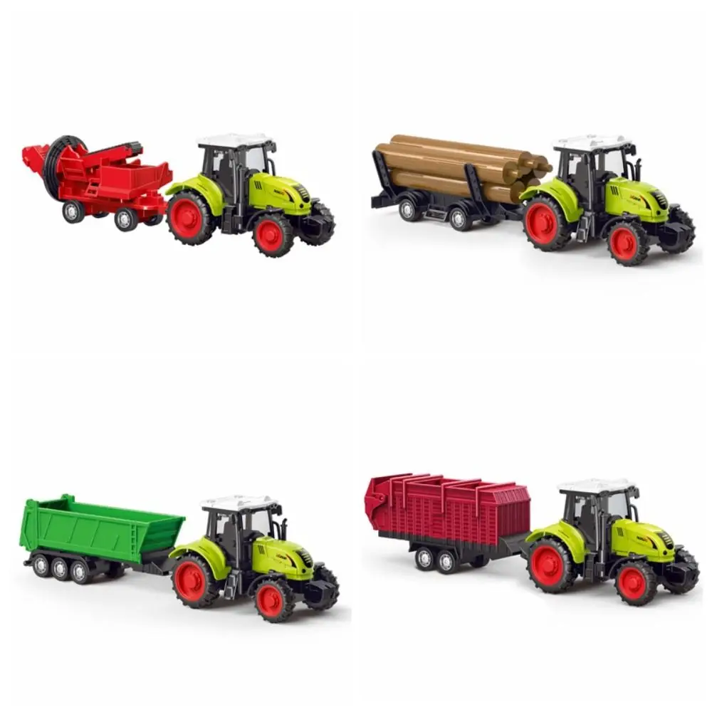 Plastic Inertia Agricultural Engineering Vehicle Rice Truck Construction Simulation Model Simulation Farm Transport Vehicle
