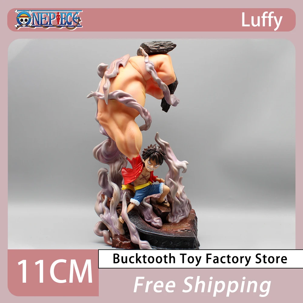 

One Piece Anime Figure Monkey D. Luffy Gear 3 Figures Big Fist Luffy 31cm Figurine Model Pvc Statue Doll Decoration Toys Gifts